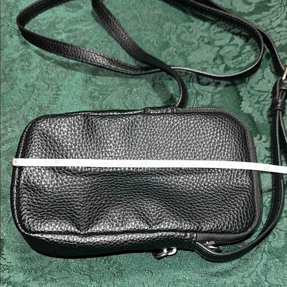 Nautica PEBBELED EMBORIDERED LOGO CROSSBODY PHONE BAG